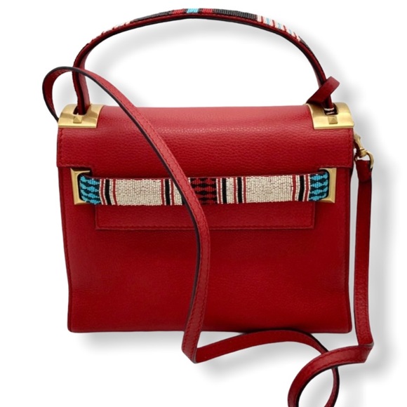 Valentino Garavani Handbags - VALENTINO Pebbled Leather MY ROCKSTUD Beaded Bag